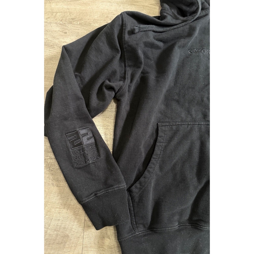 Nike Gatorade Hoodie Sweatshirt Mens Medium Black Dri-Fit Pullover Training Logo - Picture 3 of 7
